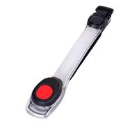 TQUXNGA Brassard portable LED réfléchissant en silicone avec lumière clignotante lumineuse pour activités de plein air de nuit Bracelet de sport LED étanche