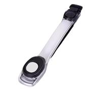 TQUXNGA Brassard portable LED réfléchissant en silicone avec lumière clignotante lumineuse pour activités de plein air de nuit Bracelet de sport LED étanche