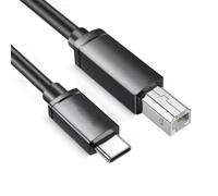 TQUXNGA Câble D'imprimante USB Type C USB 2.0 50cm 1m 1.5m 2m 3.0m Port Carré Haute Vitesse Fil De Données Connexion Facile À Un Ordinateur Accessoires Électroniques Grand Public