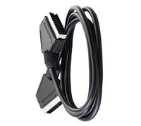 TQUXNGA Câble péritel 21 broches vers câble mâle 21 broches convertisseur vidéo pour accessoires péritel