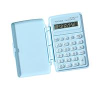 TQUXNGA Calculatrice de Poche Tone Top à 8 Chiffres avec Bouton Ergonomique pour Une Utilisation Scolaire, Calculatrice en Plastique