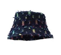 TQUXNGA Chapeau bob décontracté déchiré, Design Pliable avec, Tibet