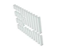 TQUXNGA Clips de d ' Organisation de câbles, White with a bit of | Ensemble complet de gestion des câbles, outil d ' organisation des câbles en acrylique pour l ' esthétique interne du