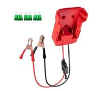 TQUXNGA Démarrez instantanément le câble adaptateur de batterie de voiture pour câble d'alimentation d'urgence 18 V 20 V pour câble d'assistance routière de voiture