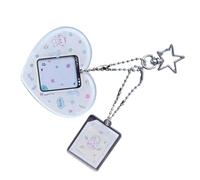 TQUXNGA Joli porte-clés portable en acrylique avec impression de dessin animé vif pour concert avec insert photo, a, taille unique