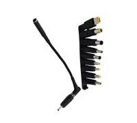TQUXNGA Lot de 10 adaptateurs d'alimentation type C femelle 7,9 x 5,5 7,4 x 5,0 4,5 x 3,0 6,5 x 4,4 5 x 3,0 mm mâle à angle droit pour ordinateur portable câble de charge de type C