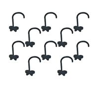 TQUXNGA Lot de 10 piercings de nez en acier inoxydable en forme de papillon, bijoux de corps pour cartilage faits à la main, accessoire de piercing confortable pour le nez papillon, taille unique