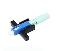 TQUXNGA Lot de 100 connecteurs rapides à fibre optique UPC monomode pour fibre optique FTTH froid