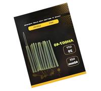 TQUXNGA Manchons de pêche anti-enchevêtrement se connectant avec un crochet - Tube accessoire empêchant la ligne de tordre la ligne - Embout en caoutchouc