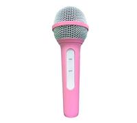 TQUXNGA Modèle de Faux Microphone, modèle de scène en Plastique, B | Costume de scène de karaoké, pratique d ' enregistrement, formation à la prise de parole en public, accessoires de