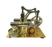 TQUXNGA Modèle de moteur double moteur à vapeur pour apprentissage de la chaleur et de la découverte