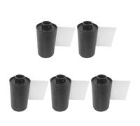 TQUXNGA Pack of 5 Empty Film Cassettes Canisters for 35mm/135mm Photography Quick Loading and Secure Seal for Travel Reloadable Cassettes