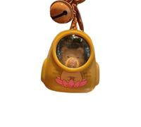 TQUXNGA Porte-clés avec veilleuse en forme d'animal de dessin animé - Porte-clés Capybaras lumineux - Décoration élégante pour sac à dos - Pour femme - Cadeau idéal, a, taille unique