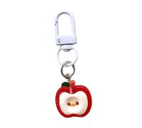 TQUXNGA Porte-clés coloré en forme de fruits en gelée avec pendentif en résine pour filles et femmes, cadeau d'anniversaire, cadeau de fête aux couleurs vives, joli porte-clés, a, taille unique