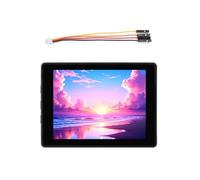 TQUXNGA RP2350 Carte microcontrôleur programmable avec panneau AMOLED de 6,1 cm et capteurs de mouvement pour projets Carte de prototypage avec accéléromètre