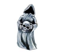 TQUXNGA Specter Pendentif paracordes en métal en forme de crâne Idéal pour les explorateurs culturels