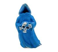 TQUXNGA Specter Pendentif paracordes en métal en forme de crâne Idéal pour les explorateurs culturels