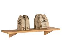 TQVLNMCR Cloison en Bois Massif d'europe du Nord, étagère Murale Simple décorative en chêne, étagère de Rangement Murale en Bois for Cuisine, Minimaliste et Moderne, for Chambre à Coucher(40cm)