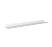 TQVLNMCR Étagères Lumineuses murales, étagères Lumineuses, étagères flottantes, éclairage LED, crée Une Bonne atmosphère, matériau métallique, supportant la Charge(White,150x20x6cm)