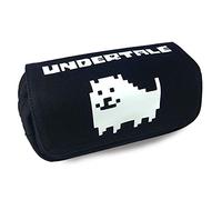 TQVLNMCR Étui à Crayons de Jeu Undertale, Pochette for pièces de Monnaie, Maquillage cosmétique, Sac à Fermeture éclair