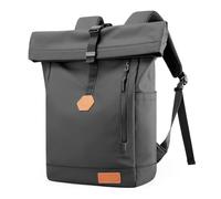 TQVLNMCR Sac à Dos for Ordinateur Portable 15,6 Pouces, étanche, for Hommes et Femmes, Taille Cabine, for Avions, 44 x 30 x 28 cm(Black-l)