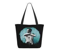 TQWIEOHDS Adams Canadian Rock Singer Bryan Sac Shopping Femme - Tote Bag Réutilisable - Sac Cabas Mode Écologique - Sac De Courses Musique Rock Classique - Fans Et Cadeau Concert