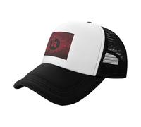 TQWIEOHDS Alan DJ Casquette Enfant Trucker Music Chapeaux de pêche - Chapeau à Filet Réglable pour Garçon Fille - Casquette DJ Musique Électronique Mode Été Décontractée
