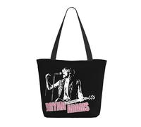 TQWIEOHDS Bryan Rock Singer Adams Sac Shopping Femme - Tote Bag Réutilisable - Sac Cabas Mode Écologique - Sac De Courses Musique Rock Classique - Fans Et Cadeau Concert