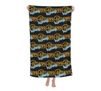 TQWIEOHDS Wind and Fire Pop Band Earth Serviette De Bain Microfibre 80x130cm - Grande Serviette De Plage Et Piscine, Drap Douche Absorbant Rapide, Accessoire Fans De Musique Funk