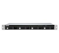 QNAP TR-004U Boîtier de disques de stockage Boîtier disque dur/SSD Noir, Gris 2.5/3.5"