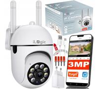 TR-05 3MPx Wi-Fi IP Camera,Full HD 2048 x 1536P,8X Zoom,Motion Detection,IR 30m,Two-Way Audio,TUYA & Smart Life,PTZ