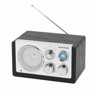 Denver TR-63B Radio de table AM, FM AUX noir