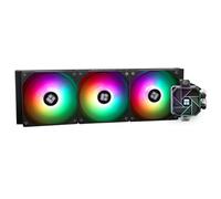 TR AQUA ELITE 360 V3, 3 ventilateurs ARGB PWM avec roulements S-FDB, pompe efficace contrôlée par PWM, pour AMD / AM4 / AM5 Intel LGA1150 / 1151/1200 / 2011/1700, (AE360 V3)