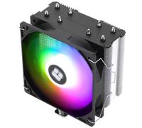 TR Assassin X 120R SE V2 Refroidisseur de processeur,couleur de lampe fixe,4 caloducs,vitesse de 1550 tr/min Refroidisseur de processeur de ventilateur PWM pour AM4 AM5/Intel 1700/115X/1200