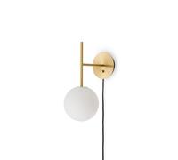 TR Bulb Laiton Suspendue Applique Murale Brossé