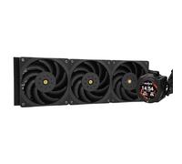 TR CORE VISION 360 Black CPU Water Cooler,3 ventilateurs PWM Water Cooling System avec 2150PRM,pour AM4/AM5&Intel LGA1851/1700,Ecran LCD magnétique détachable avec résolution 480 * 480