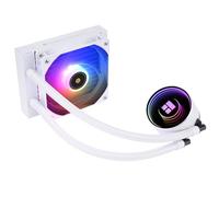TR-Frozen Notte 120 ARGB Blanc Aio Refroidisseur de processeur, 120 Spécification Cold Row, Ventilateur de refroidissement ARGB PWM, pour Intel lga115x / 1200/1851 / 1700, AMD : AM4 / AM5