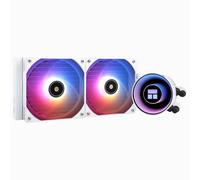TR Frozen Notte 240 BLANC ARGB V2 Refroidisseur de processeur à eau, Spécifications du Ventilateurs doubles PWM, Roulements S-FDB, Convient pour AMD/AM4 AM5, Intel LGA 1700/1851/1151/1200/2011