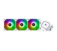 TR Frozen Prism 360 White ARGB Refroidisseur de liquide CPU avec ventilateur PWM de 120mm,Dissipateur thermique de refroidisseur d’eau intégré pour AMD/AM4/AM5,INTEL 1700/1150/1151/1200/2011