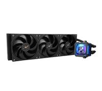 TR FW PRO 360 Noir CPU AIO Cooler,Écran LCD IPS avec résolution 320 * 320, pour AM5 & Intel 1700/1851,Radiateur refroidi à leau haute performance 360 Specs avec écran amovible de2,73 pouce