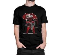 TR-IP-PI-E RE-DD Make A Wish Fashion Men's T-Shirt Round Neck Short Sleeve Tees Manches Courtes(Small)