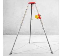 Tr Kit2600LBS Système antichute avec harnais de sécurité de 29,9 m pour espaces confinés, tunnels de puits souterrains, tunnels et tuyaux d'équinte de levage pour plus de sécurité