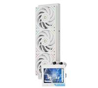 TR Mjolnir Vision 360 UB PRO ARGB White Aio CPU Liquid Cooler,IPS Screen with 640x480 Resolution,3-in-1 Exhaust Fan,for AM5/Intel LGA1851/1700