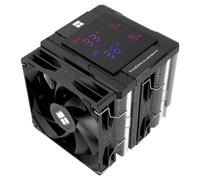 TR Peerless Assassin 120 Digital Black refroidisseur d’air CPU, couvercle supérieur d’écran numérique, refroidisseur CPU pour ordinateur 6 Heatpipes, pour AM4/AM5,Intel LGA1700/1851/1150/1151/1200