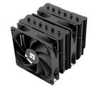 TR Peerless Assassin 120 SE noir, 6 caloducs, deux ventilateurs PWM TL-C12C, refroidissement CPU de 155 mm de haut, pour AM4 / AM5 et Intel LGA 1851/1700 / 1150/1151 / 1200 (PA120SE NOIR)