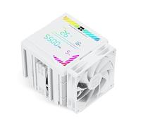 TR-Peerless Assassin 140 Digital White, ventilateurs doubles PWM avec vitesse de 1850 tr/min, prise en charge Intel lga1700/1851/115X/2011/1200, AMD : AM4 / AM5