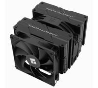 TR Peerless Assassin 140 noir, 6 caloducs, deux ventilateurs PWM et deux tours, refroidissement du processeur de 158 mm de haut avec capot supérieur, pour AM4/AM5 et Intel LGA 1851/170 /1150/1151/1200
