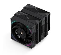 TR Phantom Spirit 120 Refroidisseur de CPU, Double Tour avec 7 Caloducs - Couvercle Supérieur Noir, Double Ventilateur PWM 120mm, Compatible AM5/AM4 et Intel LGA1851/1700/115x/1200/2011