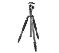 Tr pied d'appareil photo SIRUI AM-1204K, tr pied l ger en fibre de carbone avec rotule K-10X et tui - Convertible en monopode