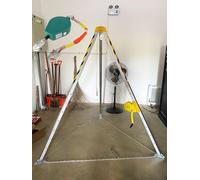 Tr portable avec treuil de 1,2 kg réglable pour les espaces restreints, idéal pour la lutte contre les incendies dans les espaces confinés et les pipelines.